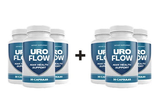 UroFlow Buy 3 Get 3 Free — 6 bottles, best value